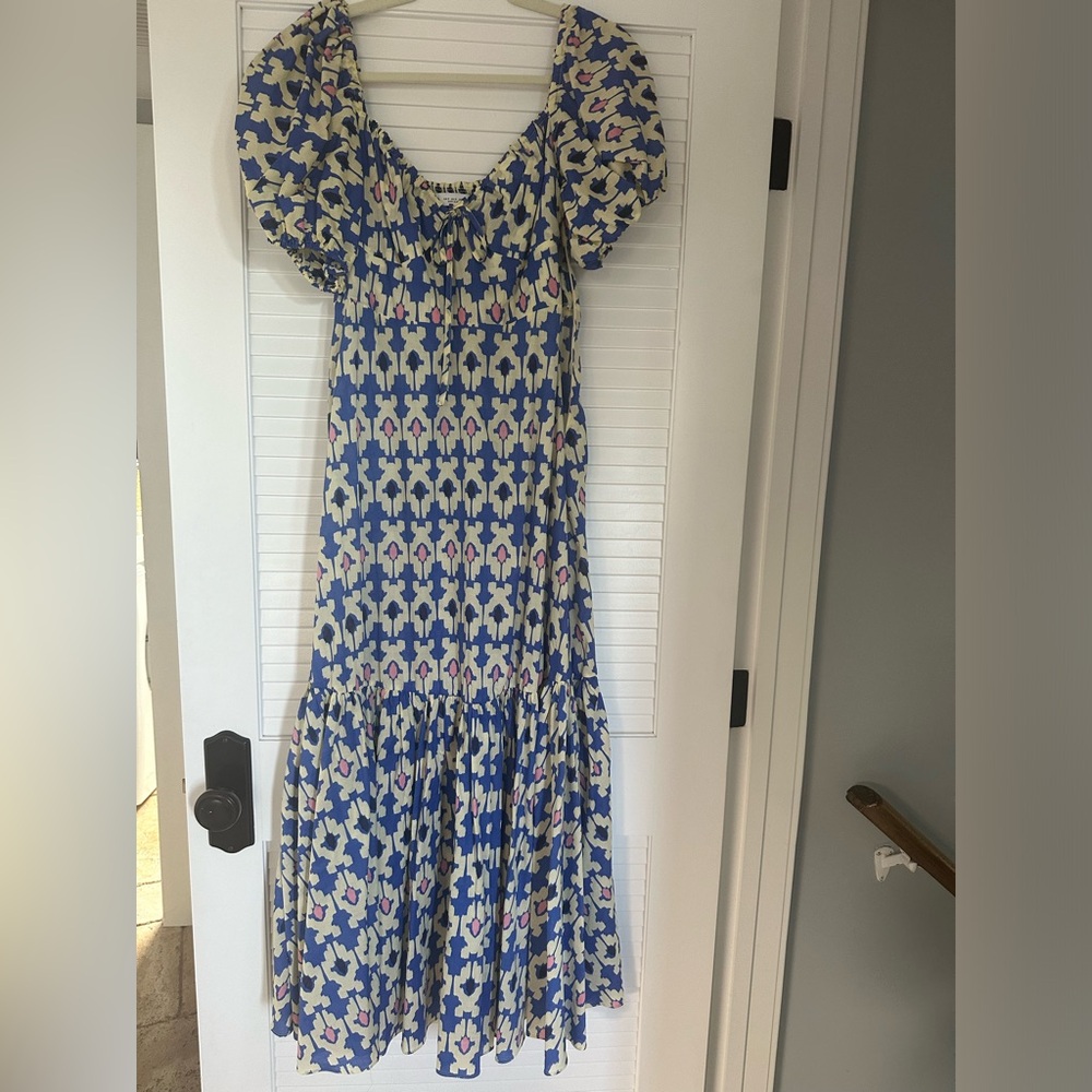 Stylish flattering Zara Geometric Printed Dress A great closet staple piece! EUC